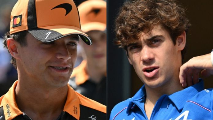 Lando Norris y Franco Colapinto