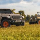Jeep presentó el Wrangler JL-2A: homenaje al clásico Willys CJ-2A de 1945
