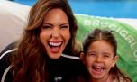 Barby Franco mostró el cambio que hizo en el cuarto de Sarah Burlando para enseñarle a leer y ejercitar matemáticas