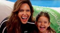 Barby Franco mostró el cambio que hizo en el cuarto de Sarah Burlando para enseñarle a leer y ejercitar matemáticas