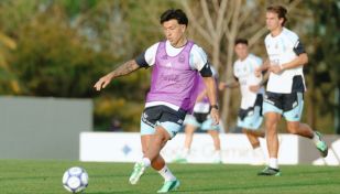 Selección Argentina en el predio de Ezeiza