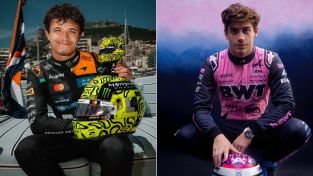 Lando Norris y Franco Colapinto