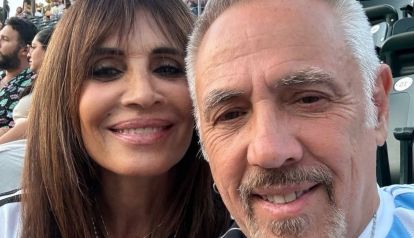 Alejandro Lerner y su esposa, Marcela