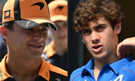 Lando Norris y Franco Colapinto