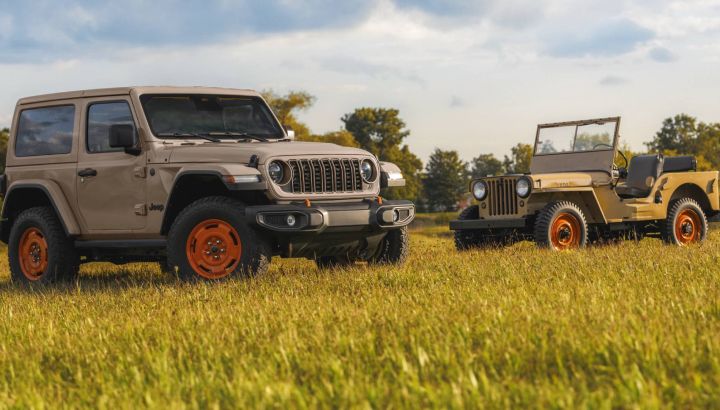 Jeep presentó el Wrangler JL-2A: homenaje al clásico Willys CJ-2A de 1945