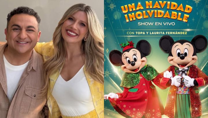 "Disney Celebra: Una Navidad Inolvidable", regresa con Diego Topa y Laurita Fernández