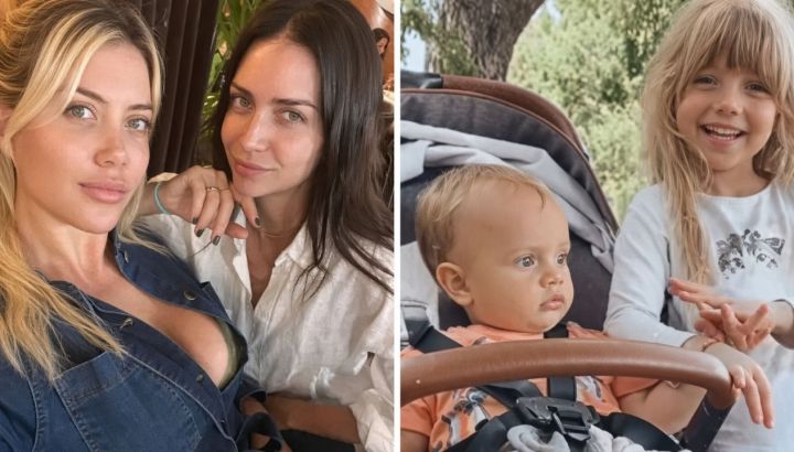 La tierna foto familiar de Isabella Icardi y Viggo Von Plessen que conmovió a Wanda y Zaira Nara
