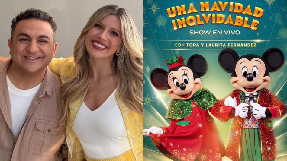 Laurita Fernández y Diego Topa