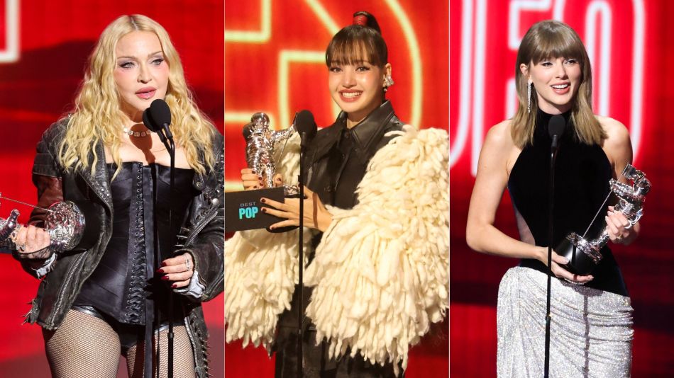 Madonna, Lisa y Taylor Swift