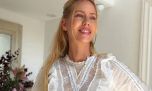 Nicole Neumann impone el jean tendencia de esta primavera con bordados, aberturas y detalles calados