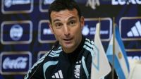 Lionel Scaloni en conferencia de prensa