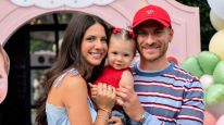 Ailen Cova y Alexis Macallister mostraron cómo fue el festejo del primer año de su hija Alaia
