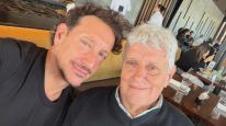 Nico Vázquez y su papá, Fernando
