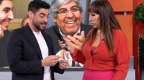 Moria Casán y Facundo Moyano