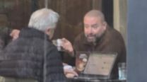 La última imagen de Spagnuolo antes de su pedido de detención