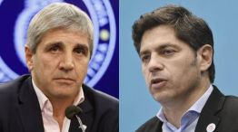 Luis Caputo y Axel Kicillof