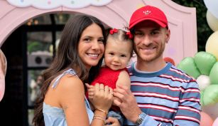 Ailen Cova y Alexis Macallister mostraron cómo fue el festejo del primer año de su hija Alaia