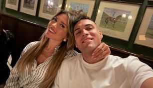 Lautaro Martínez, Agustina Gandolfo 