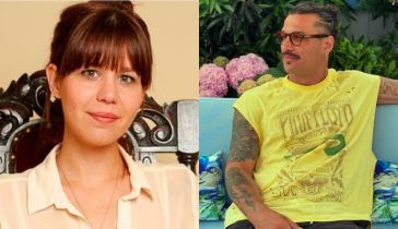 Ana Oertlinger y Daniel Osvaldo