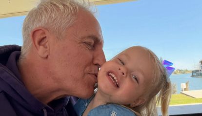 Marley junto a su hija Milenka 