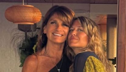 Teresa Calandra junto a su nuera, Ciara Nin