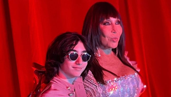 Moria Casán y su nieto, Dante, brillaron en la nueva gala de CARAS Moda