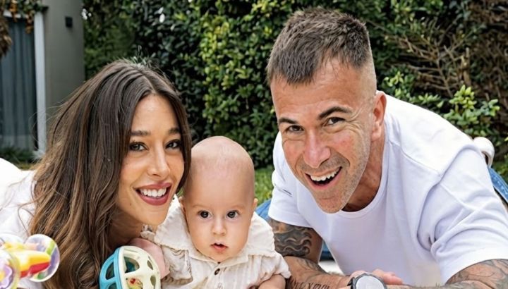 Sol Pérez y Guido Mazzoni compartieron el primer viaje a Disney de su hijo Marco
