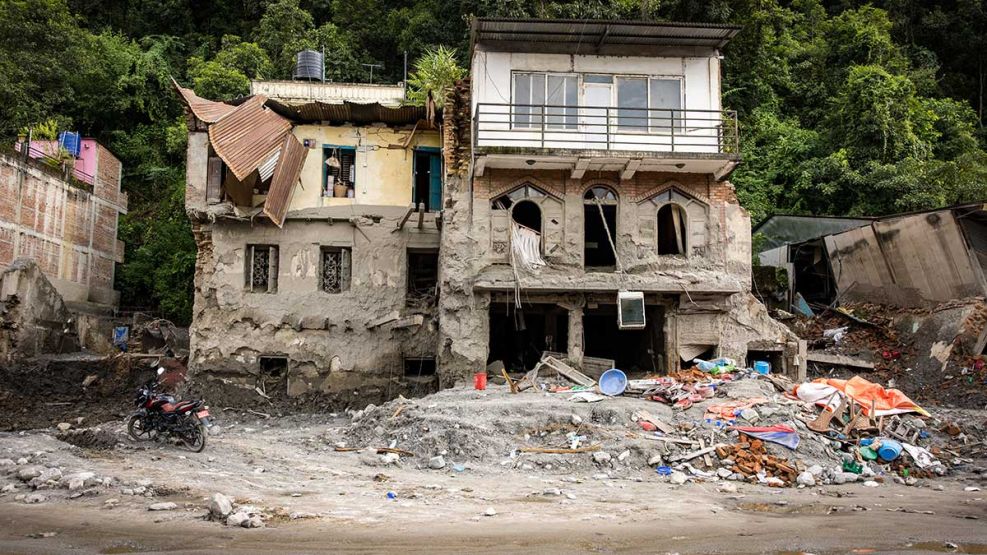 Desastre ambiental Nepal