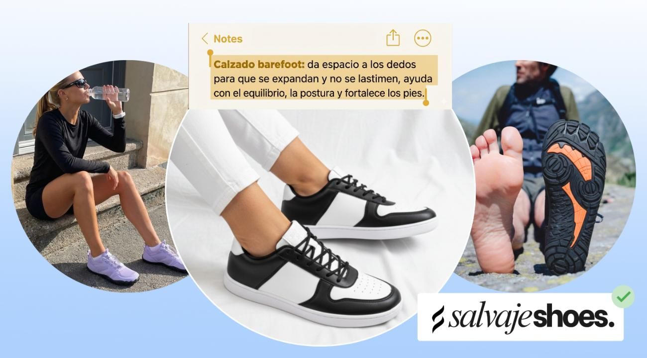 El secreto mejor guardado de las calles: las zapatillas barefoot ultraligeras que arrasan por su confort de la marca Salvaje Shoes