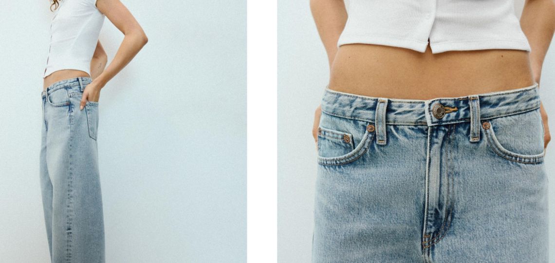 Jeans anchos para el entretiempo: ideas de outfit para primavera 2026
