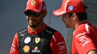 Lewis Hamilton y Charles Leclerc