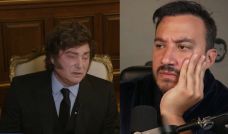 Tomas Rebord y Javier Milei
