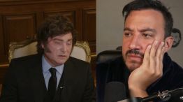 Tomas Rebord y Javier Milei