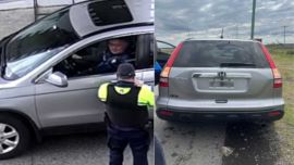 Demoraron a Máximo Kirchner en San Luis y secuestraron la camioneta en la que viajaba