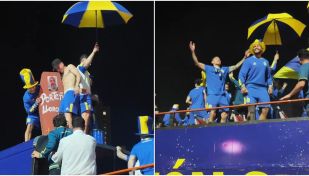 Polémicos festejos de Rosario Central