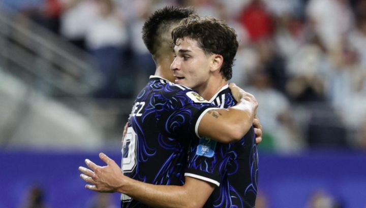 Julián Álvarez y Lautaro Martínez