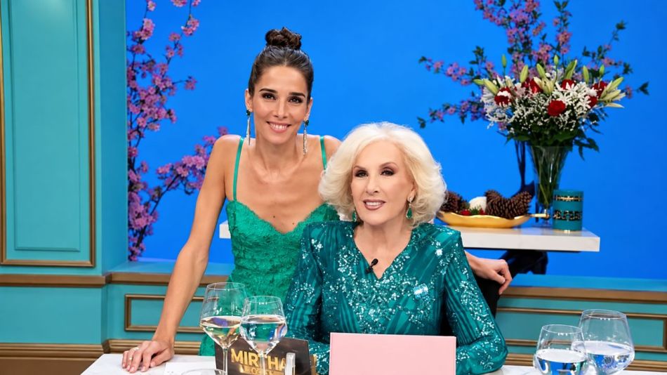 Mirtha Legrand y Juana Viale 