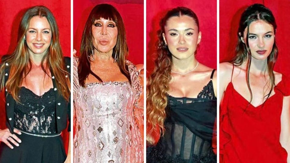 Moria Casán, Gege Neumann, Mora Bianchi y Helena Otamendi en CARAS Moda