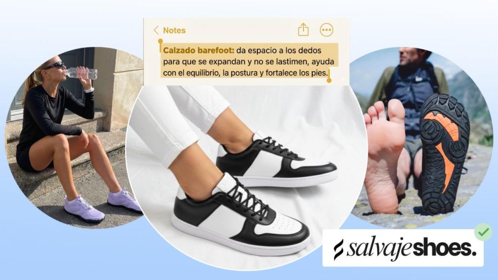 El secreto mejor guardado de las calles: las zapatillas barefoot ultraligeras que arrasan por su confort de la marca Salvaje Shoes