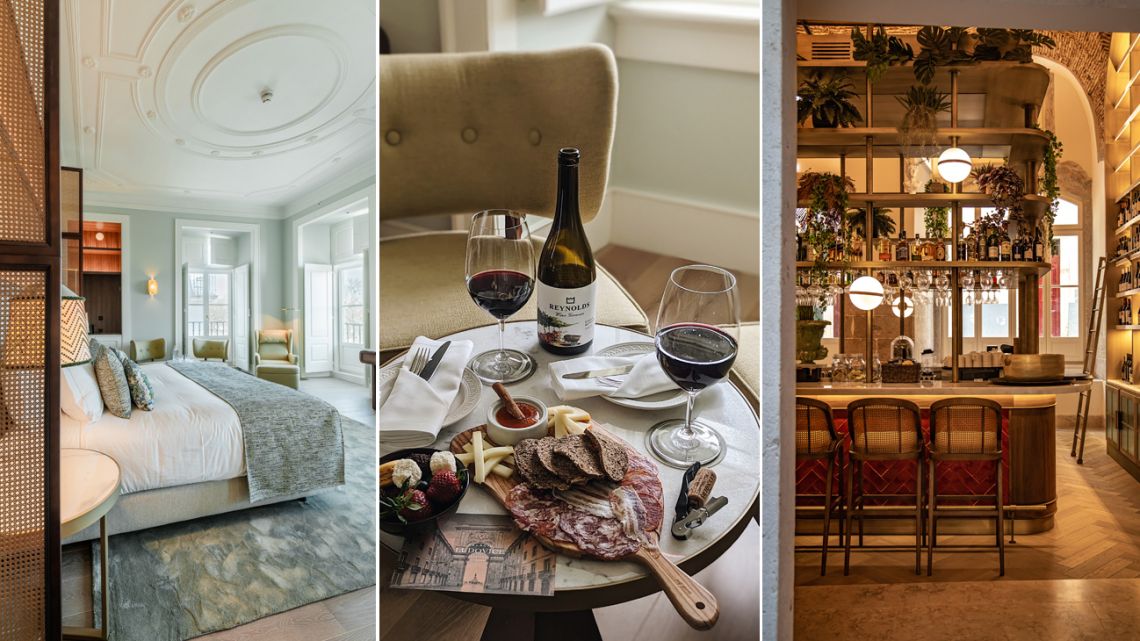 Past and present merge at Palacio Ludovice Wine Experience Hotel in Lisbon