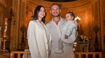 Alexis Mac Allister, Ailén Cova y su hija Alaia