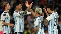 La Selección Argentina goléo 4-0 a Bolivia