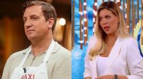 Maxi López y Wanda Nara en MasterChef Celebrity
