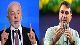 Lula Da Silva y Flavio Bolsonaro