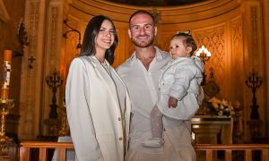 Alexis Mac Allister, Ailén Cova y su hija Alaia