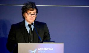 Javier Milei en Argentina Week Paris