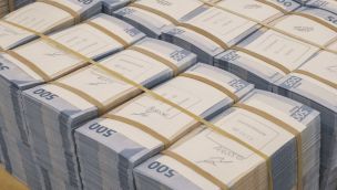Banknote Printing at the Banxico Facility as Peso Continues to Underperform