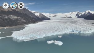 El Glaciar Perito Moreno perdió casi un kilómetro de frente en apenas 100 días