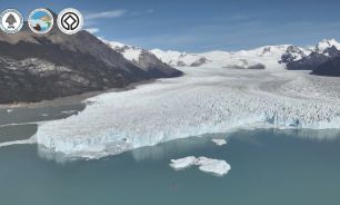 El Glaciar Perito Moreno perdió casi un kilómetro de frente en apenas 100 días