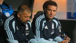 Lionel Scaloni en la Selección Argentina